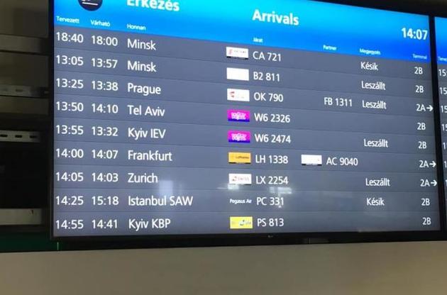 Три європейських аеропорти виправили назву Kiev на Kyiv