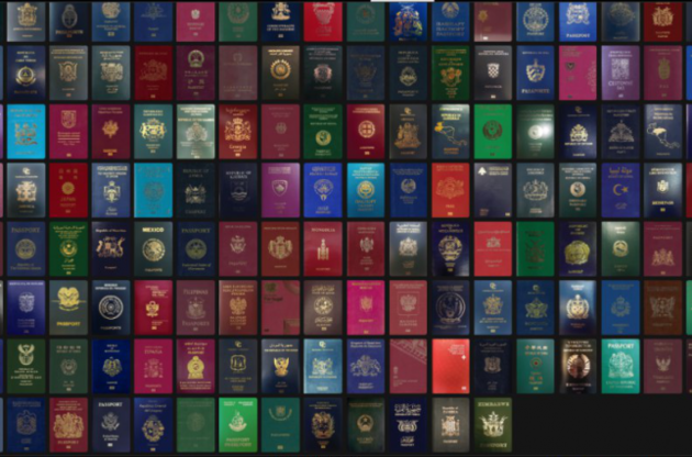 Украина в рейтинге паспортов — степени свободы передвижения граждан заняла 40 место