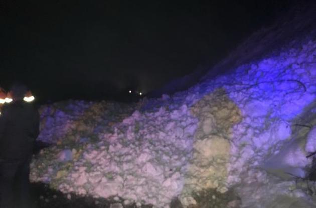 Лавина сошла во вторник