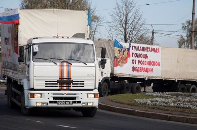 Пєсков заявив, що відправку "гумдопомоги" у Донбас призупинили через "оцінку потреб"