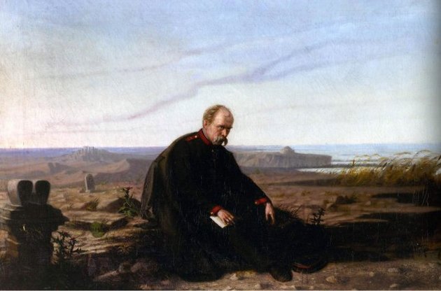 Кирилл Устиянович "Шевченко в ссылке"