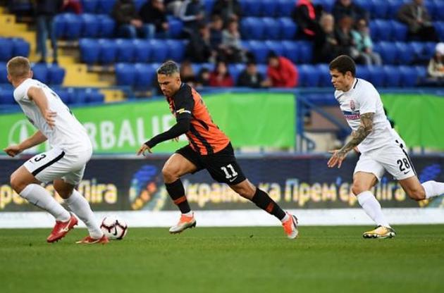 Матч прошел в Запорожье