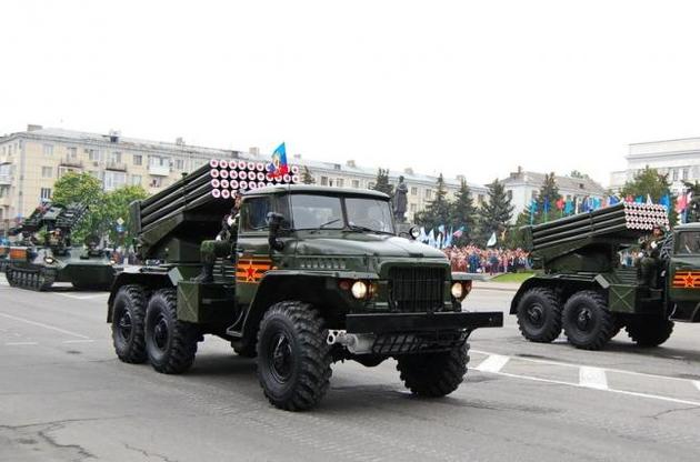 СММ ОБСЄ зафіксувала в центрі Луганська "Гради" і зенітні ракетні комплекси