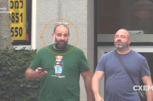 Ранее Миндича (слева) неоднократно видели возле офиса Коломойского в Израиле