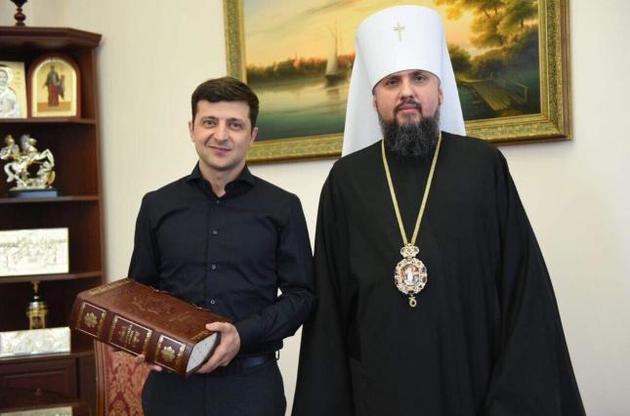 Зеленський справив позитивне враження на Епіфанія