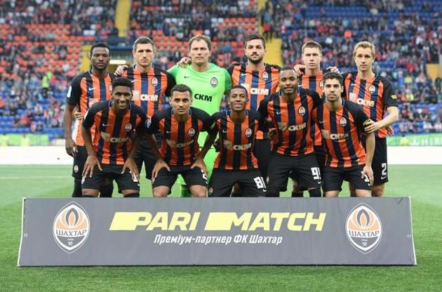 "Шахтер" находится на 16-й строчке