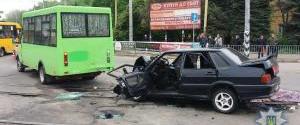 У Краматорську авто з військовими потрапило в ДТП, є загиблий