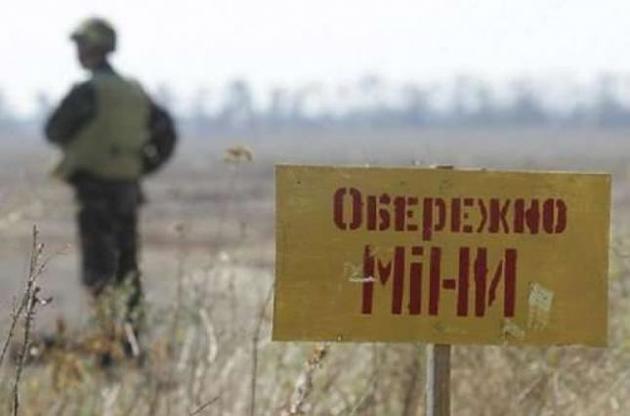 В зоне ООС подорвался на мине украинский военный