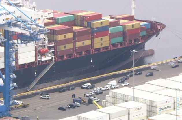 Судно, на котором нашли наркотики, следовало из Чили в Европу