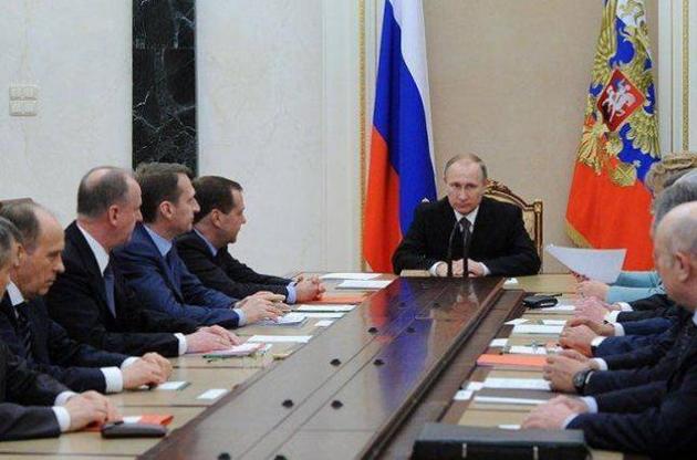 Путін скликав Раду безпеки після дзвінка Зеленського