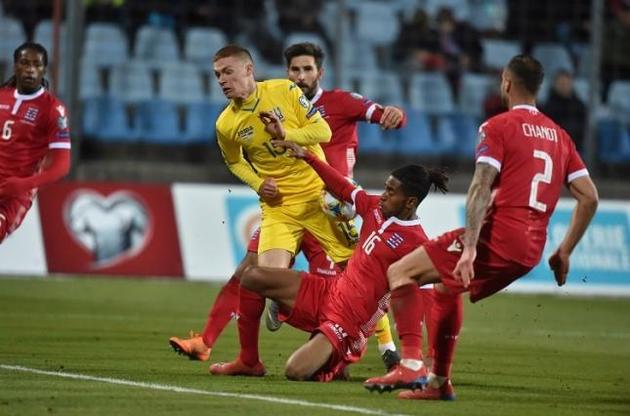 Украина – Люксембург 1:0: ключевые моменты матча, видео гола Яремчука