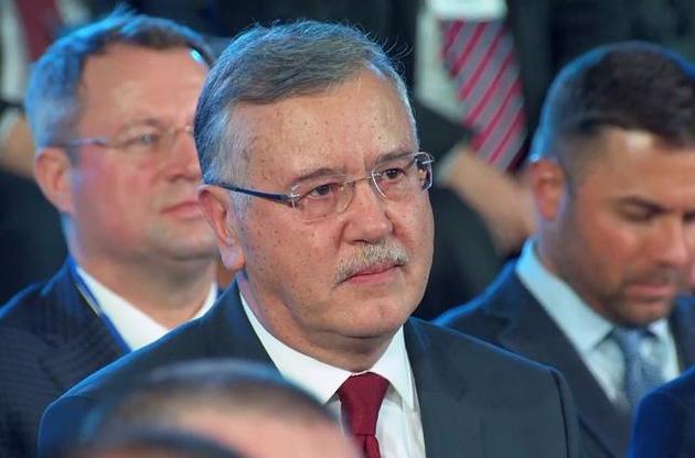 Гриценко не будет объединяться с парламентскими партиями на досрочных выборах
