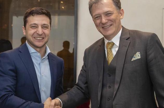 Зеленский в Киеве встретился с заместителем помощника госсекретаря США Кентом