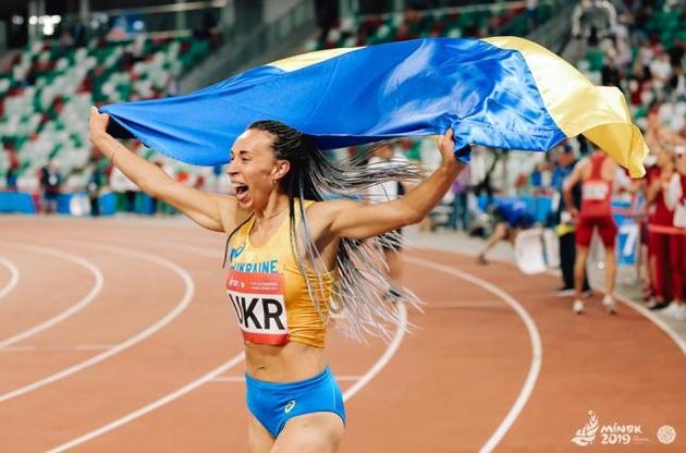 Украина на Европейских играх завоевала "золото" в борьбе и в легкой атлетике
