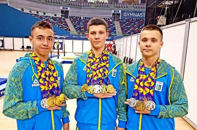Украина завоевала рекордное количество медалей на Европейском олимпийском фестивале