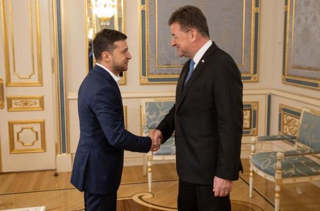 Зеленский встретился в Киеве с председателем ОБСЕ
