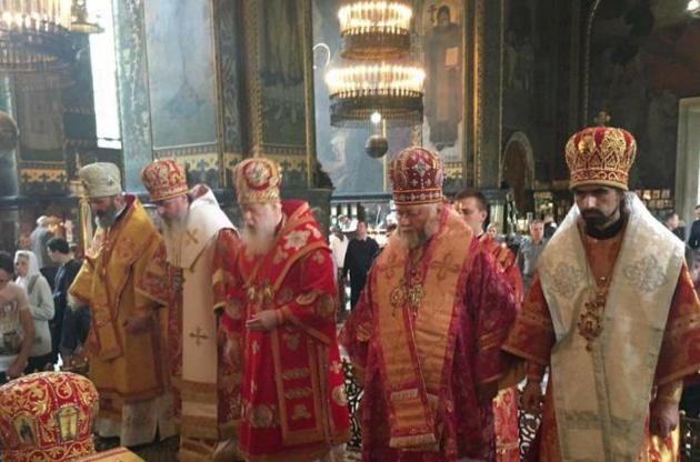 На святкування до Філарета прибули лише чотири єпископи