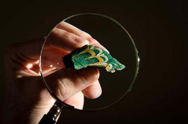 Стекло было частью бутылки, изготовленной в Крыму