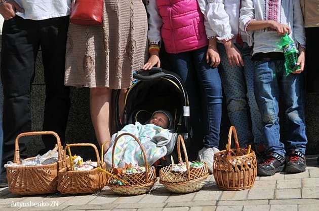 На свято Воскресіння Христового прийнято святити великодні кошики