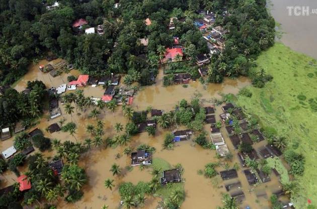 В Индии как минимум 63 тысячи человек пострадали от наводнений