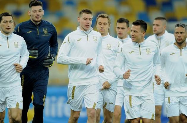 Букмекеры считают Украину фаворитом матча против Сербии