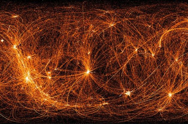 NASA показало необычный рентгеновский снимок Вселенной
