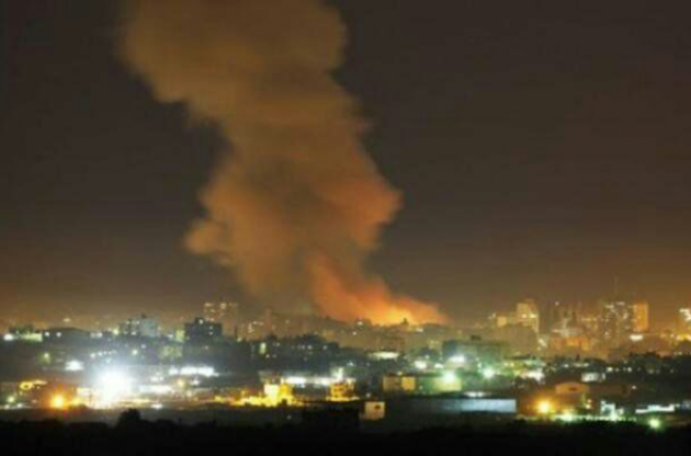 Израильские ВВС нанесли массированный ракетный удар по Дамаску