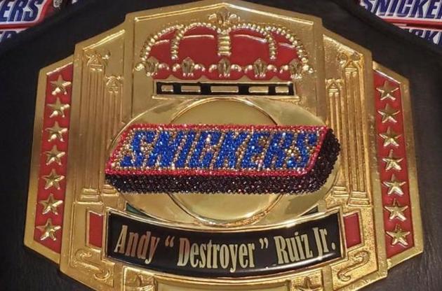 Руїс отримав оригінальний пояс