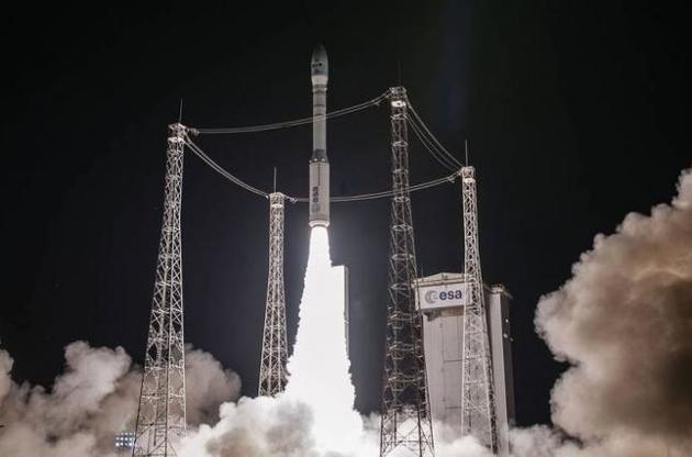 В сети появилось видео неудачного запуска ракеты-носителя Vega