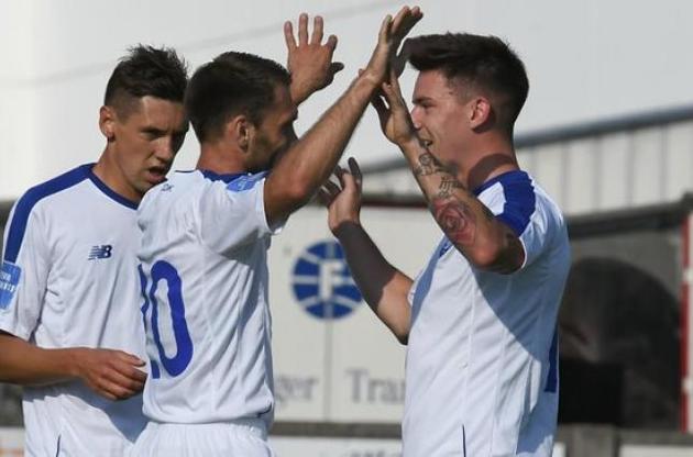 Киевляне забили три гола &quot;Ваккеру&quot;