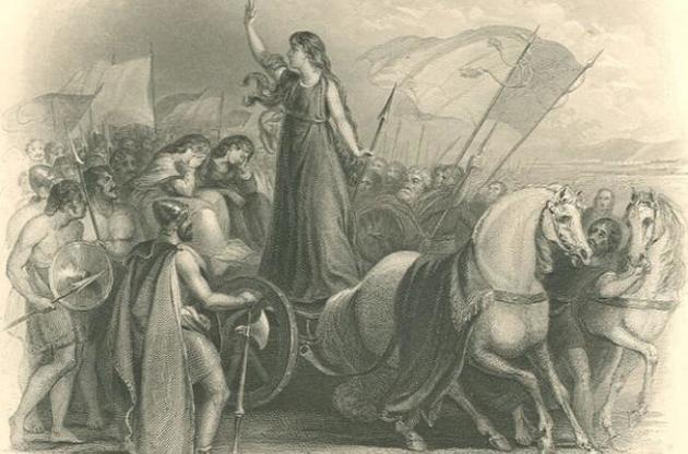 Повстання Боудіки відбулося в 60 або 61 році