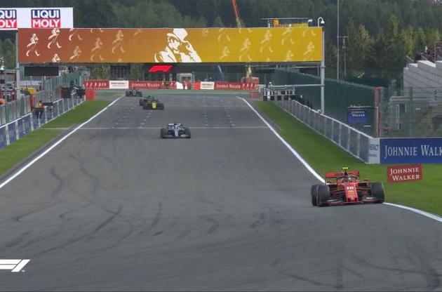 Леклер - победитель Гран-при Бельгии