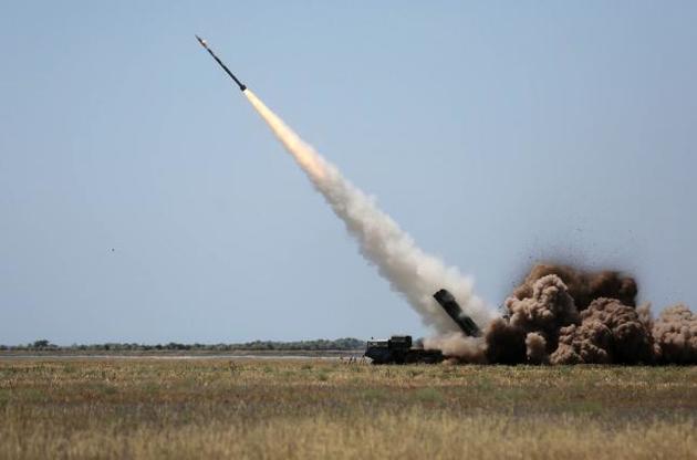 В Одесской области испытали ракетную систему "Ольха"