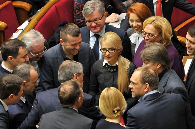 Руководить фракцией будет Тимошенко