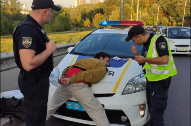 Стрельба в Киеве: правоохранители задержали злоумышленника