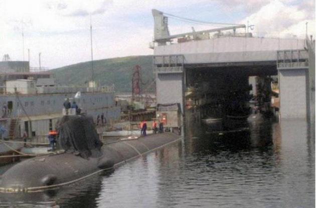 Пожар на подлодке ликвидирован силами команды