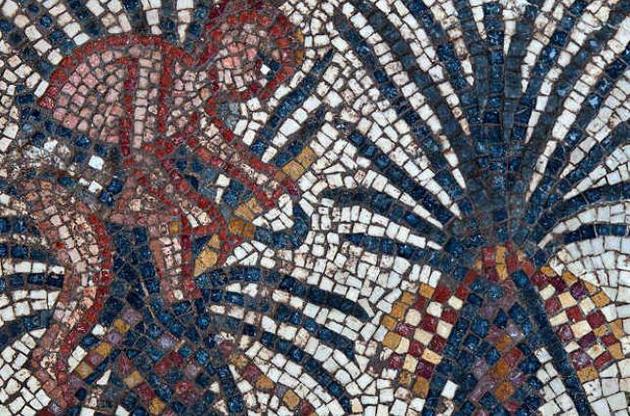Археологи знайшли мозаїку з зображенням старозаповітного оазису Єлім