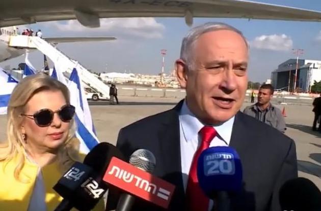 Нетаньяху перерахував теми для обговорення із Зеленським