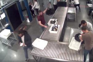 Опубліковано відео втечі ізраїльського наркобарона від СБУушників в аеропорту "Бориспіль"