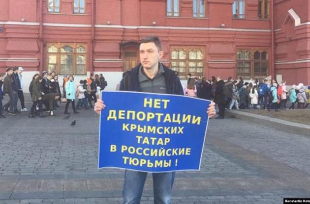 Арестованный в РФ активист Котов напомнил суду об украинских политзаключенных и пленных моряках