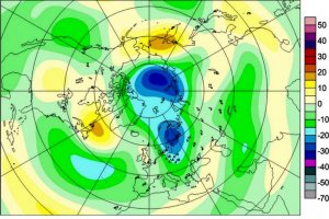 Размеры озоновой дыры над Антарктикой за год рекордно уменьшились