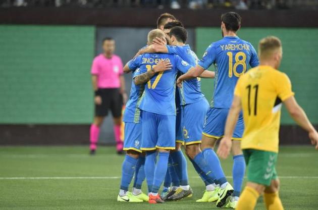 Украина является фаворитом матча отбора Евро-2020 против Литвы
