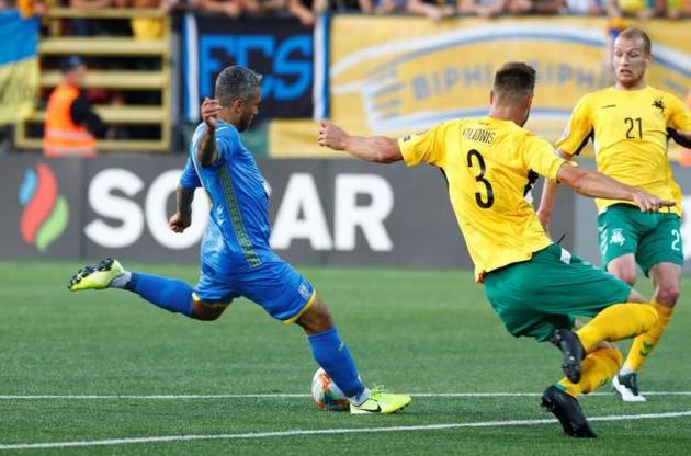 Україна розгромила Литву у відбірковому матчі футбольного Євро-2020