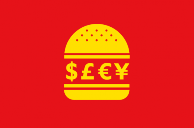 Курс гривни за год по индексу Биг Мака упал на 25 копеек