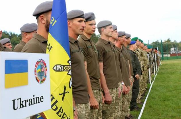 На Львовщине завершились военные учения Rapid Trident–2019