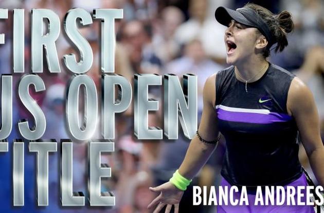 Канадка Андрееску стала чемпионкой US Open