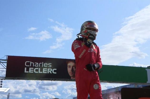 Формула-1: пилот "Феррари" Леклер стал победителем Гран-при Италии