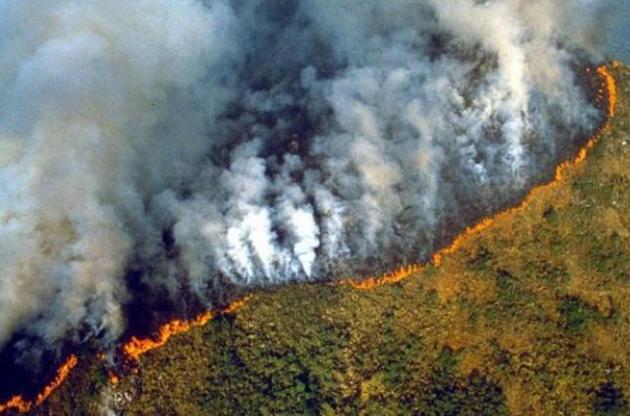 Пожежі в Амазонії викинули в атмосферу рекордну кількість вуглекислого газу