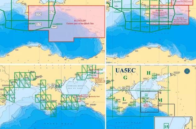 Росія через компанії Норвегії та Британії незаконно продає навігаційні карти вод України