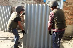 Українські рятувальники відремонтували понад 460 будинків мирних мешканців Донбасу